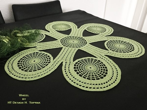 Crochet pattern Wheel