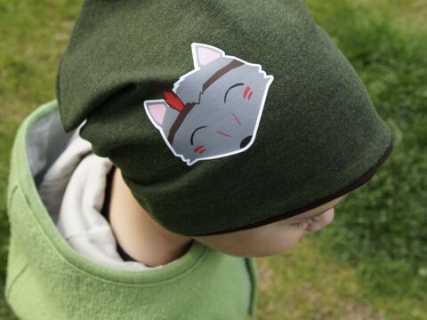 Plotterdatei Indianer Wolf