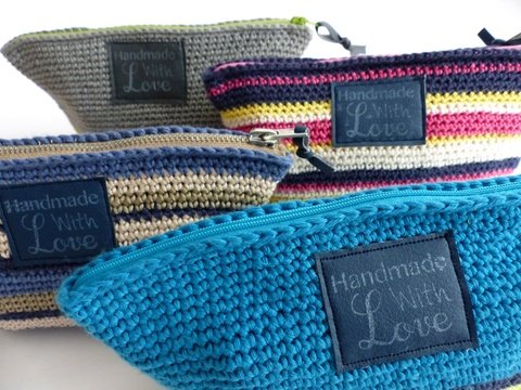 Täschchen häkeln, Resteverwertung, E-Book, leicht, PDF, Pattern,