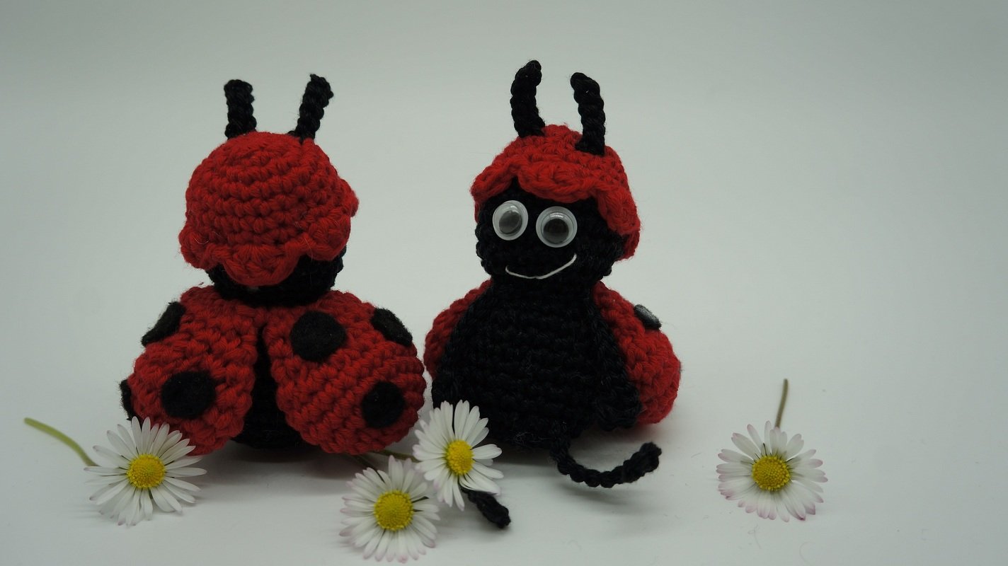 Mini Marienkäfer Matilda Häkelanleitung
