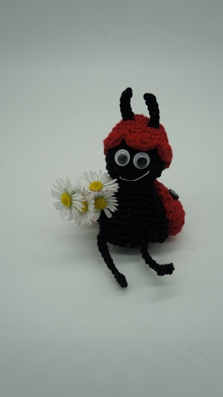 Mini Marienkäfer Matilda Häkelanleitung - Bild 3