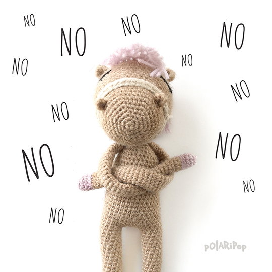 The Nonos • Willy Wont • Amigurumi Pferd Puppe • Häkelanleitung