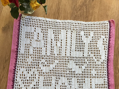 Tischläufer Family Home/Größe individualisierbar