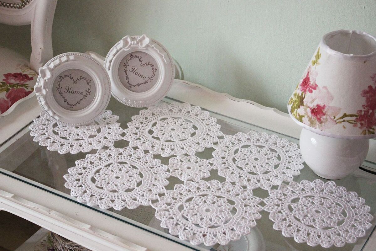 Häkelanleitung für Tischdeckchen