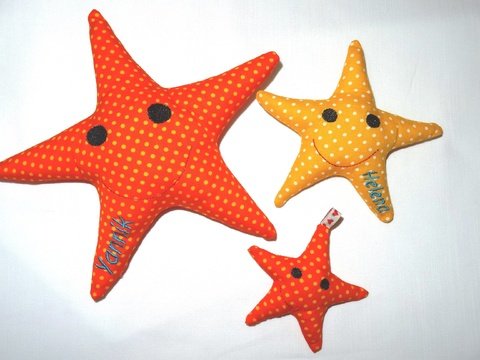 Stickdatei Sterne Stickdatei ITH Kissen Rassel Anhänger