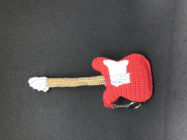 Häkelanleitung für eine Gitarre