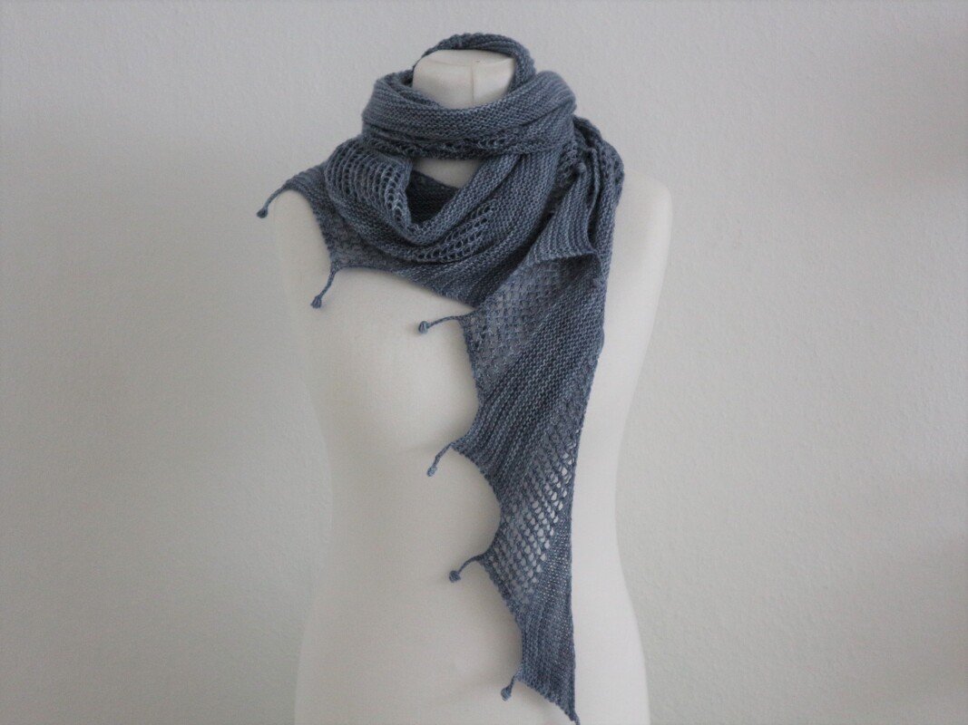 Shawl knitting pattern "Zibba"