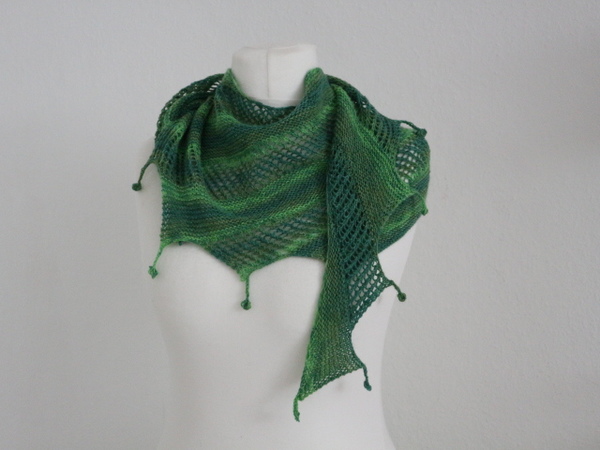 Shawl knitting pattern "Zibba"