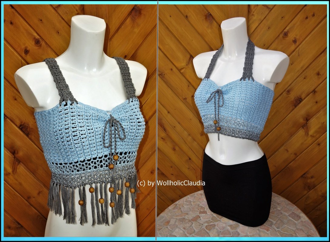 Häkelanleitung Kurztop - Bustier - alle Größen - Bild 4