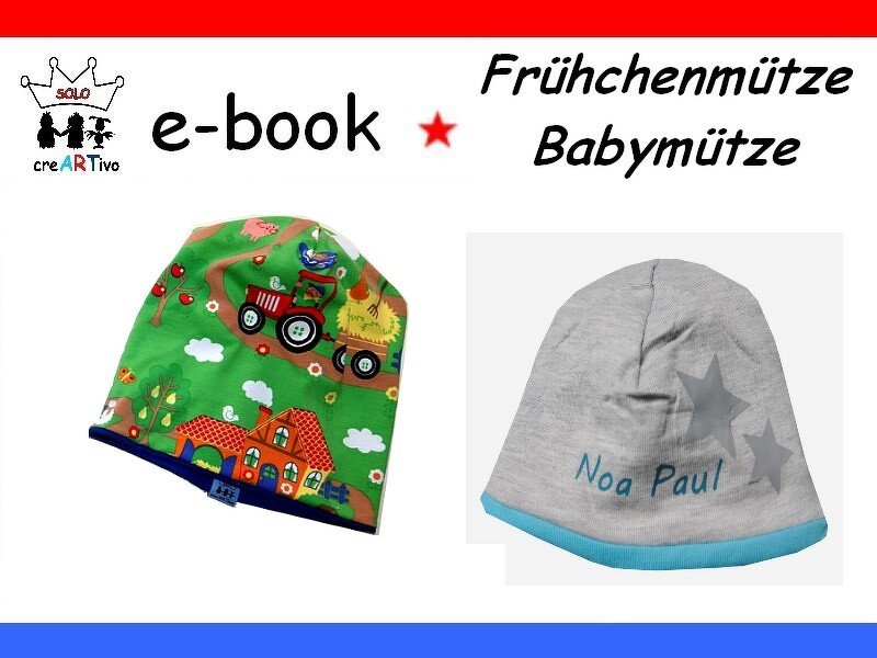 Nähanleitung ☆ Babymütze