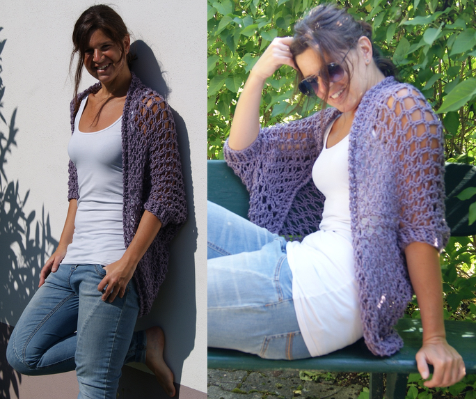 Weste / Seelenwärmer HARMONY (Gr. S/M und L/XL, leicht an alle Größen anzupassen)