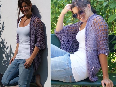 Weste / Seelenwärmer HARMONY (Gr. S/M und L/XL, leicht an alle Größen anzupassen)