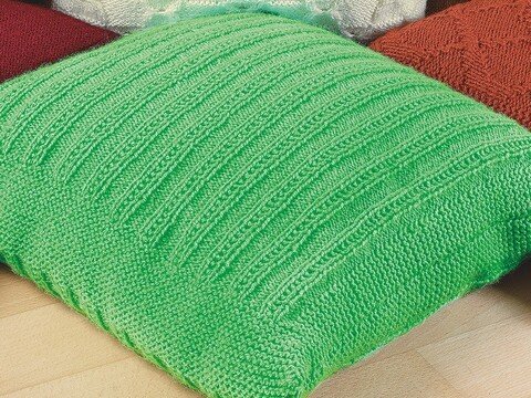 Strickanleitung Kissenbezug "Capri" 755036