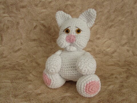 Kater Eddie Wuschel PDF Häkelanleitung