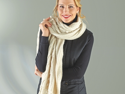 Strickanleitung Stola "Sporty" 756013