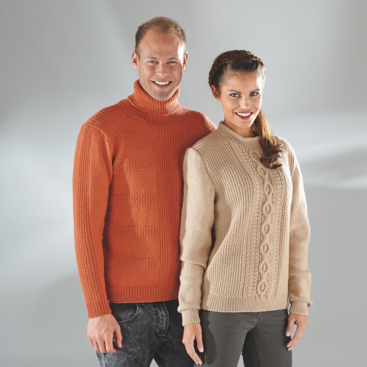 Strickanleitung Herrenpullover "Sidney" 755047 - Bild 2