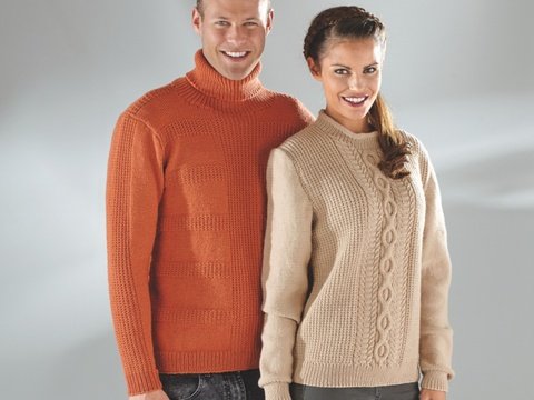 Strickanleitung Herrenpullover "Sidney" 755047