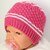 Strickanleitung Babymütze, Baby-Mütze, Sternchenmuster, ca. 2 - 6 Monate