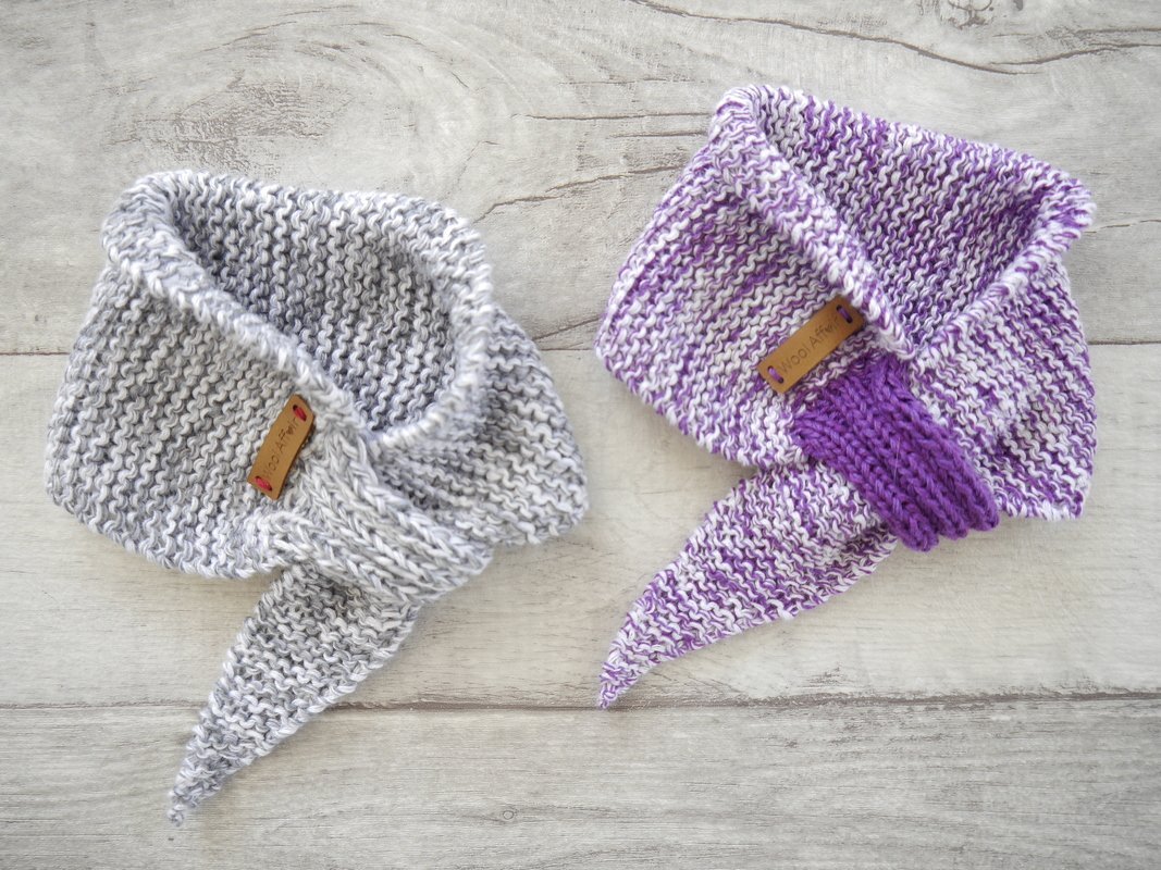 Knitting Pattern - Baby Scarf basic - No.168E-2