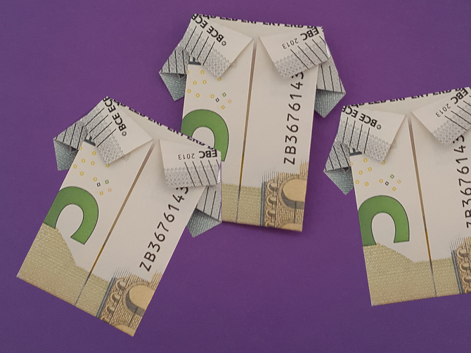 Origami Geldschein Hemd (*) - Bild 2