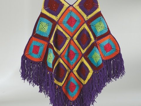 Häkelanleitung Poncho "Capri" 754323