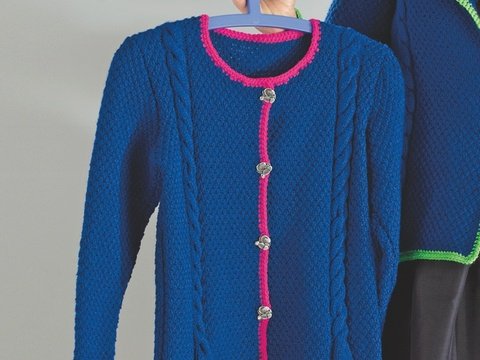 Strickanleitung Kinderjacke "Capri" 755090