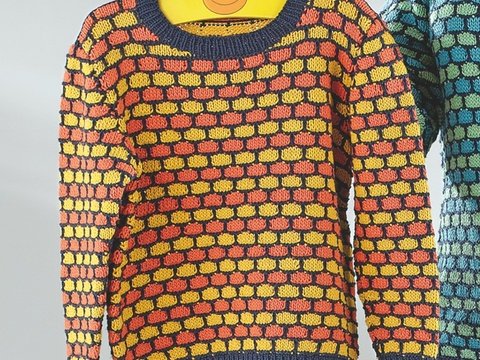 Strickanleitung Kinderpullover "Macau" 755095