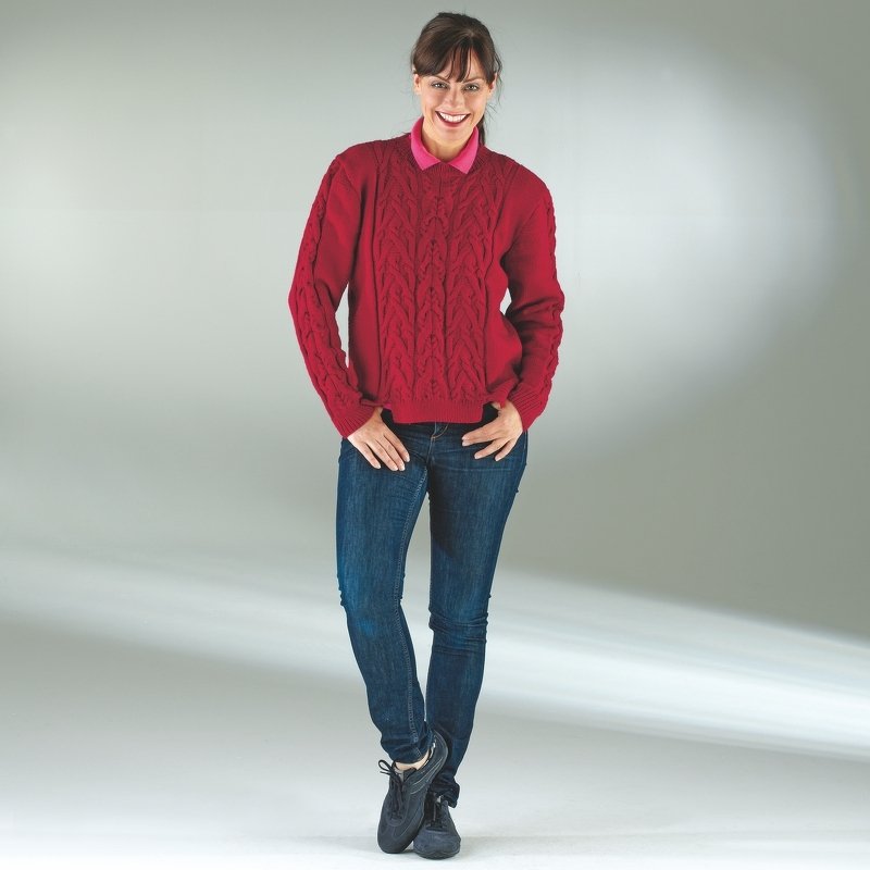 Strickanleitung Damenpullover "Sidney" 756007 - Bild 2