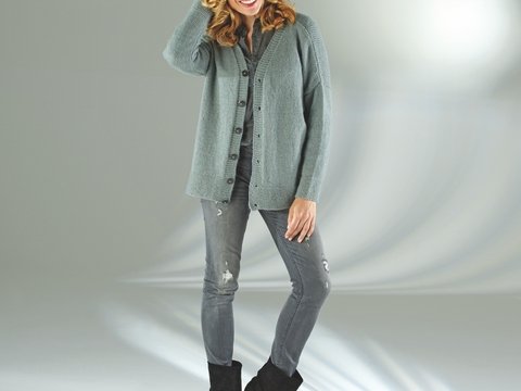 Strickanleitung Damenjacke "Toledo" 756163