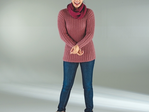 Strickanleitung Damenpullover "Toledo" 756215