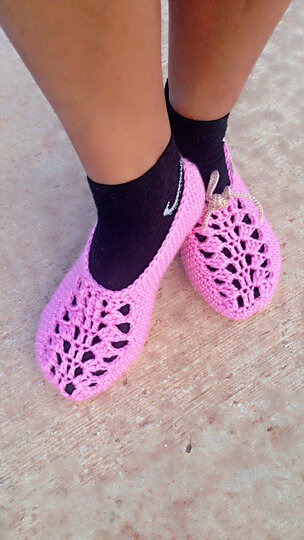 Crochet Pattern for a Womens House Slipper, Easy Lady Loafers - Easy Women's shoes, Instant Download sizes US 3-12, with video, US & UK