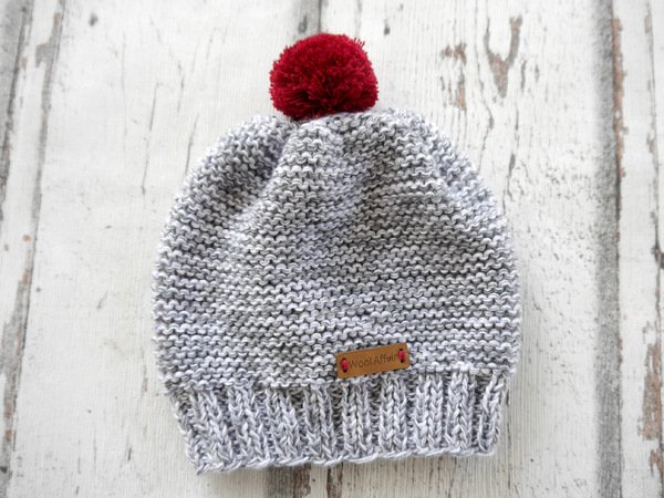 Knitting Pattern - Baby Cap basic - No.168E-1
