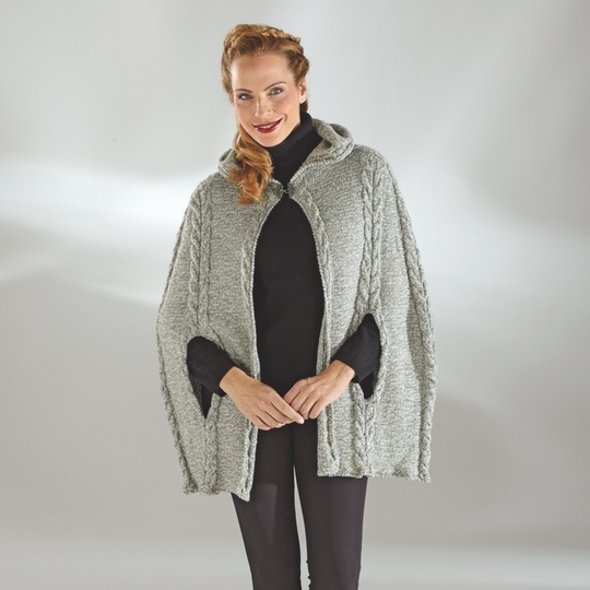 Strickanleitung Damencape "Record" 755018