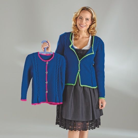 Strickanleitung Damenjacke "Capri" 755089