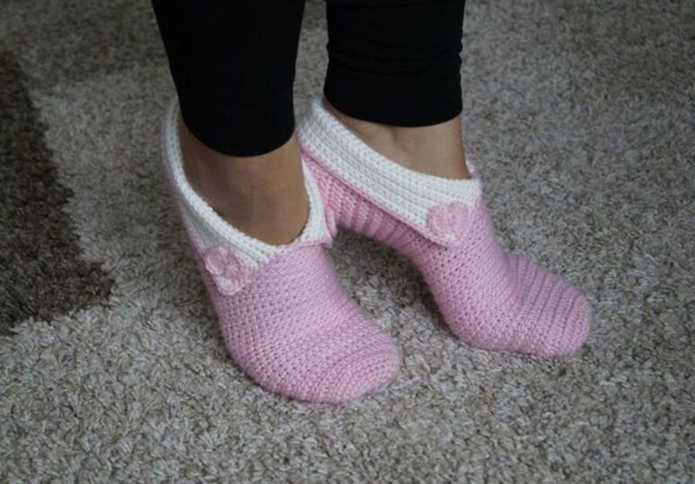 Sparset! Häkelanleitung Hausschuhe, Sommersocken