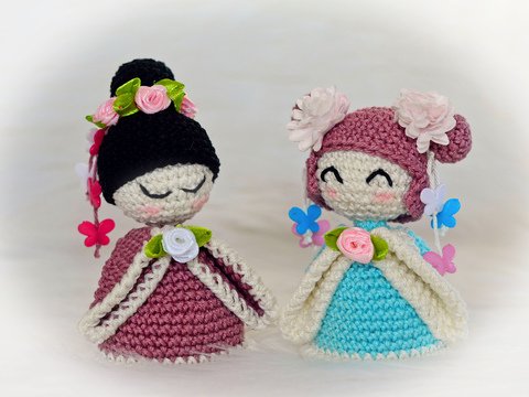 Asien Serie Geisha Tischdeko oder Eierwärmer