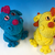 Amigurumi Drache Timmi und Tilda, Wunschdrachen häkeln