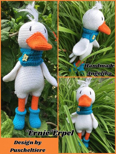 Häkelanleitung Ernie Erpel - Bild 2