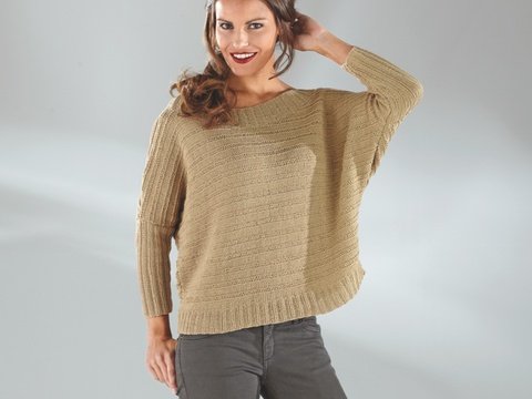 Strickanleitung Damenpullover "Amazonas" 755022