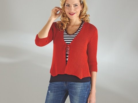 Strickanleitung Damenjacke "Amazonas" 755050