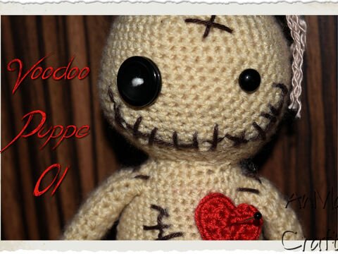 Häkelanleitung: VoodooPuppe 01