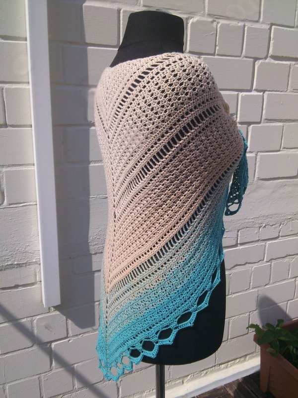 Schultertuch "Sehrolis" - Dreieckstuch - Bild 5