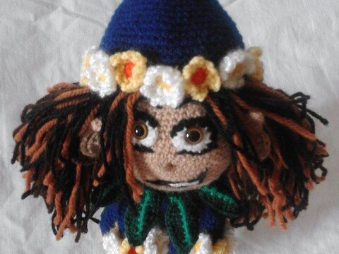 Häkelanleitung Mittsommer Elf