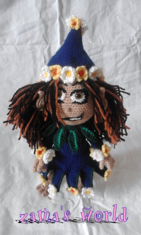 Häkelanleitung Mittsommer Elf - Bild 7