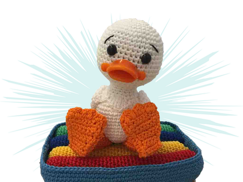 Ente - Pato - Duck Häkelanleitung Amigurumi