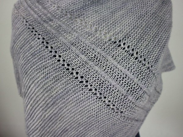 Knitting pattern shawl "Zaphira"