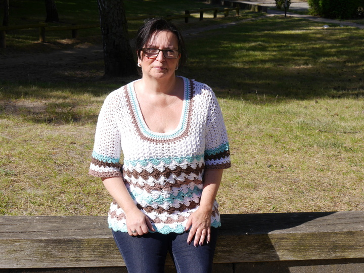 Häkelanleitung Sommerpulli/Tunika oversize für alle Größen leicht anpassbar Summer Feeling