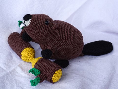 Häkelanleitung Biber Charlie