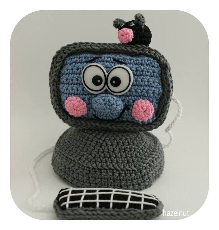 Häkelanleitung Computer