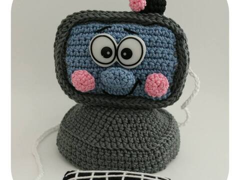 Häkelanleitung Computer